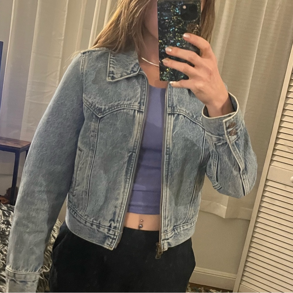 Levis slim trucker denim jacket